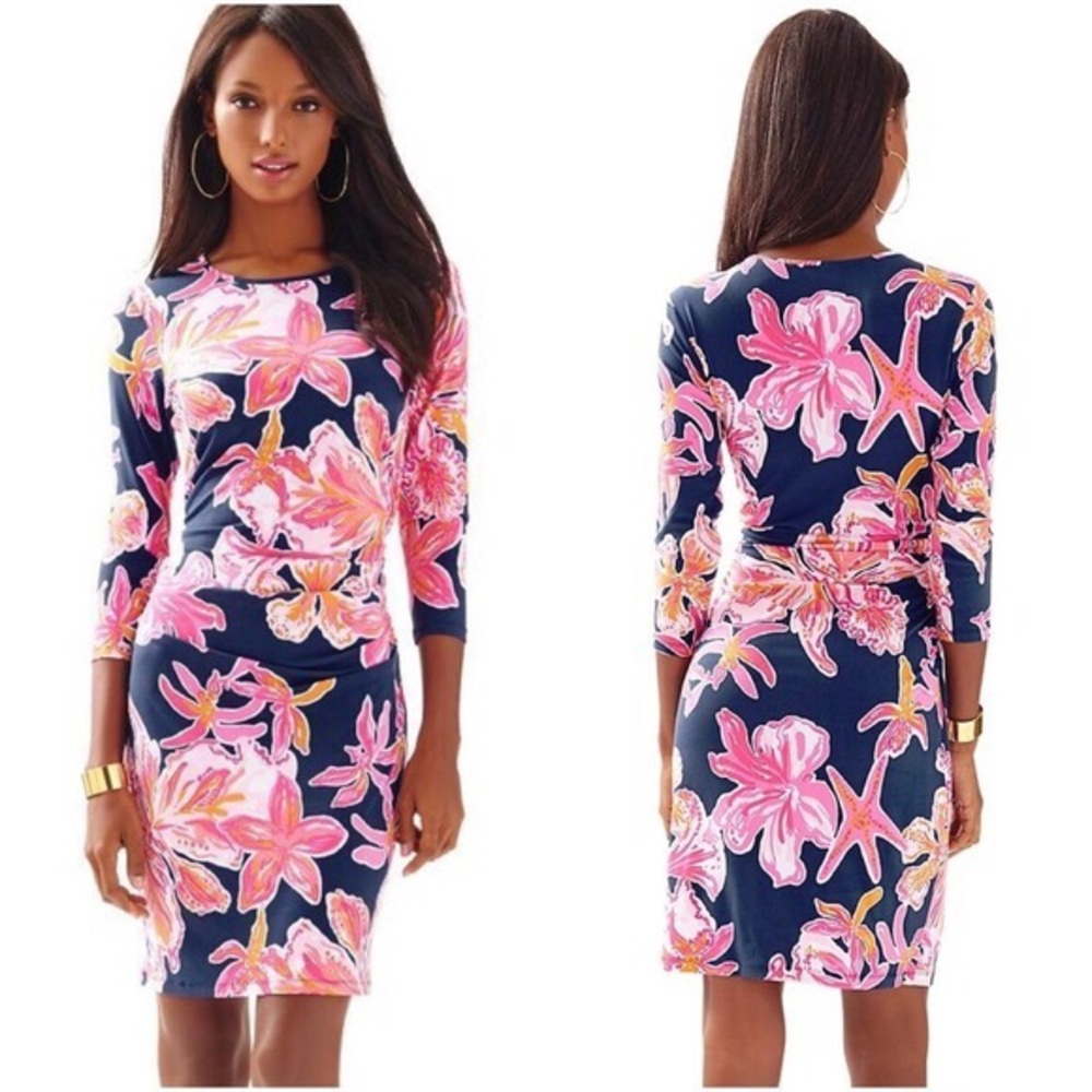 Lilly Pulitzer NWT Madison Dress Bright Navy M
